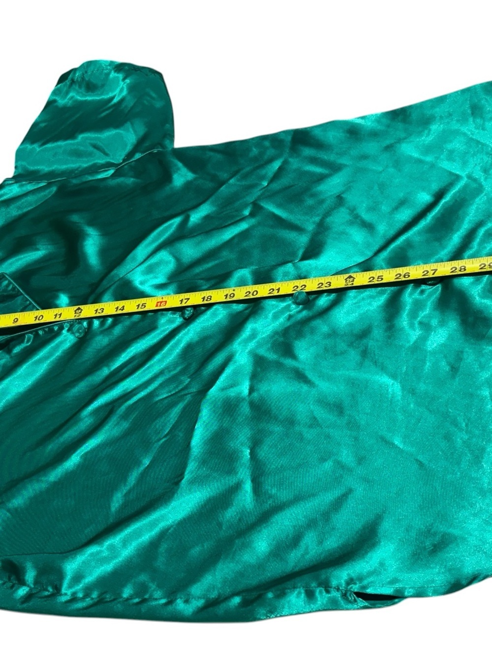Vintage Victoria's Secret satin pajama sleep shirt Green Size M/L - Picture 5 of 10